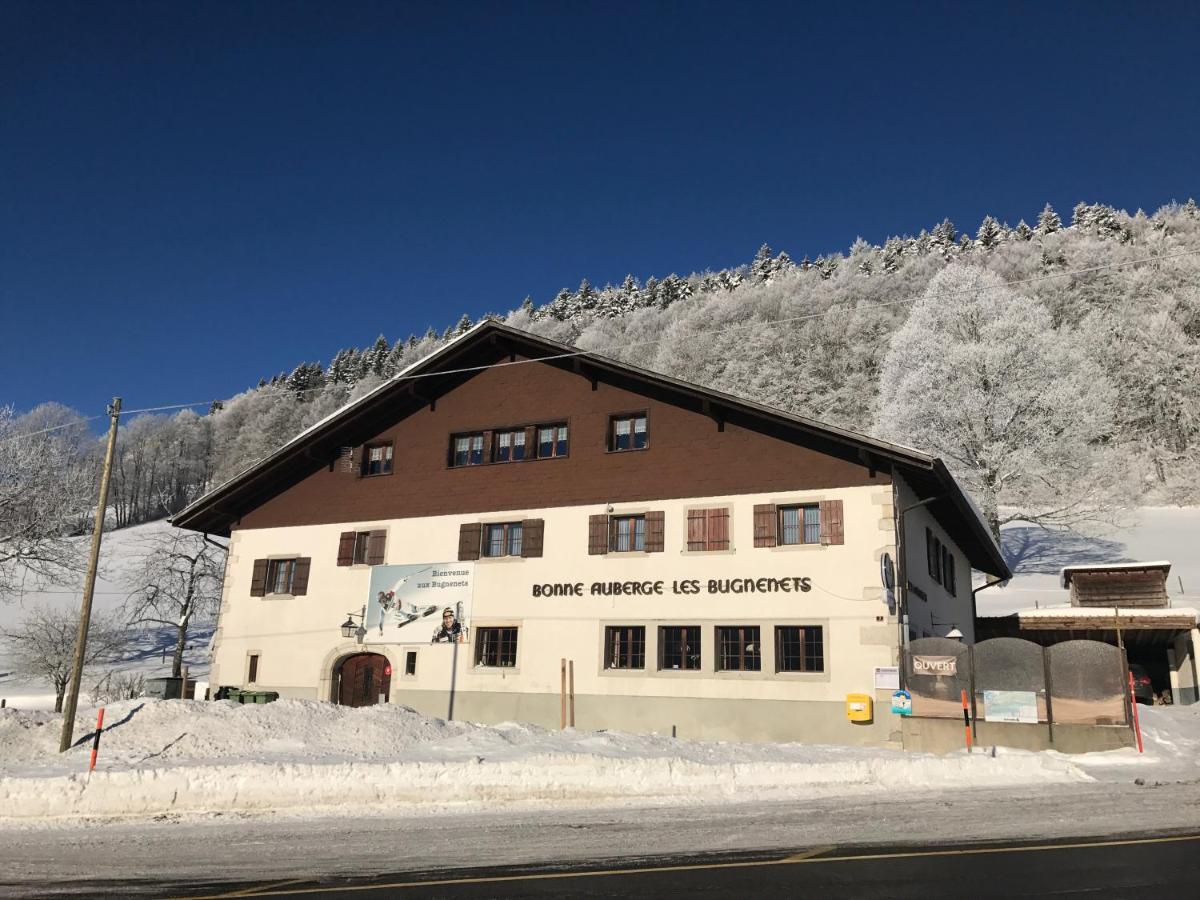 Bonne Auberge Les Bugnenets Le Paquier  외부 사진